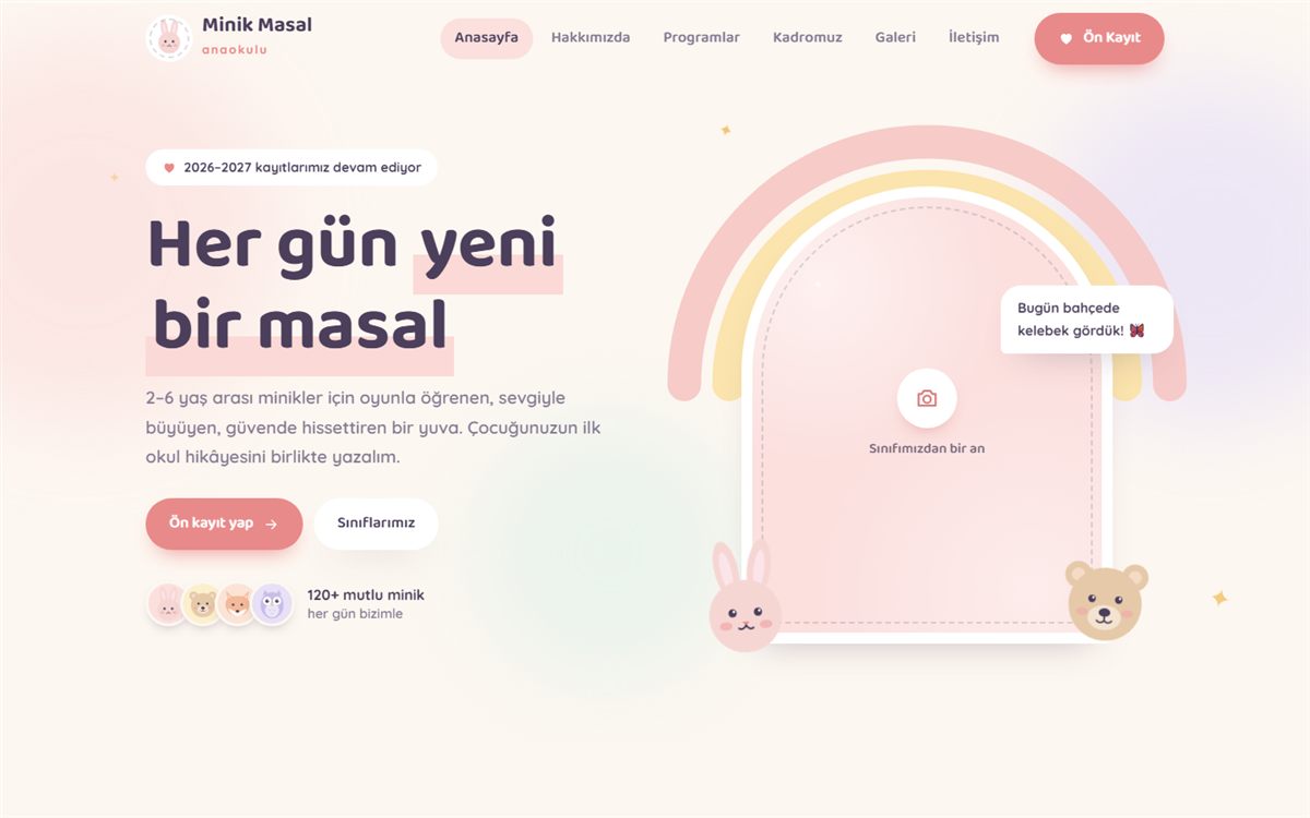 Anaokulu Web Sitesi: Velilere Güven Veren Bir Site Nasıl Olmalı?